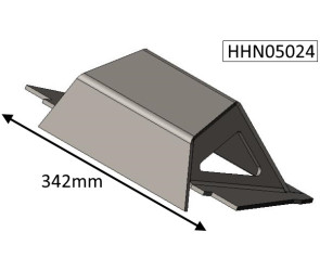 HHN05024 HUNTER / Parkray Recouping Baffle  |  Herald 5 Inset CEVII |  Consort 5 Inset CEVII